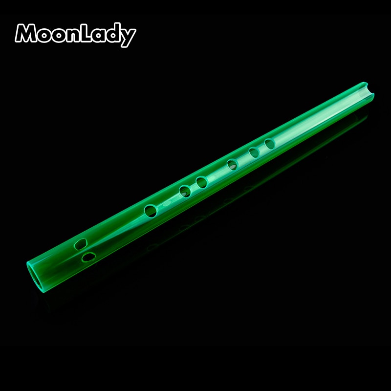 PMMA mulitcolor short Xiao Flute Traditional Handmade Music Musical Instrument e Key