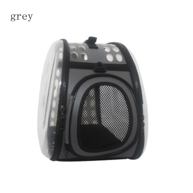 Draagtas voor honden en katten, reistas voor huisdieren, reistas met transparante opvouwbare tas, reistas voor huisdieren, reistas voor huisdieren: A021-3 / Ik