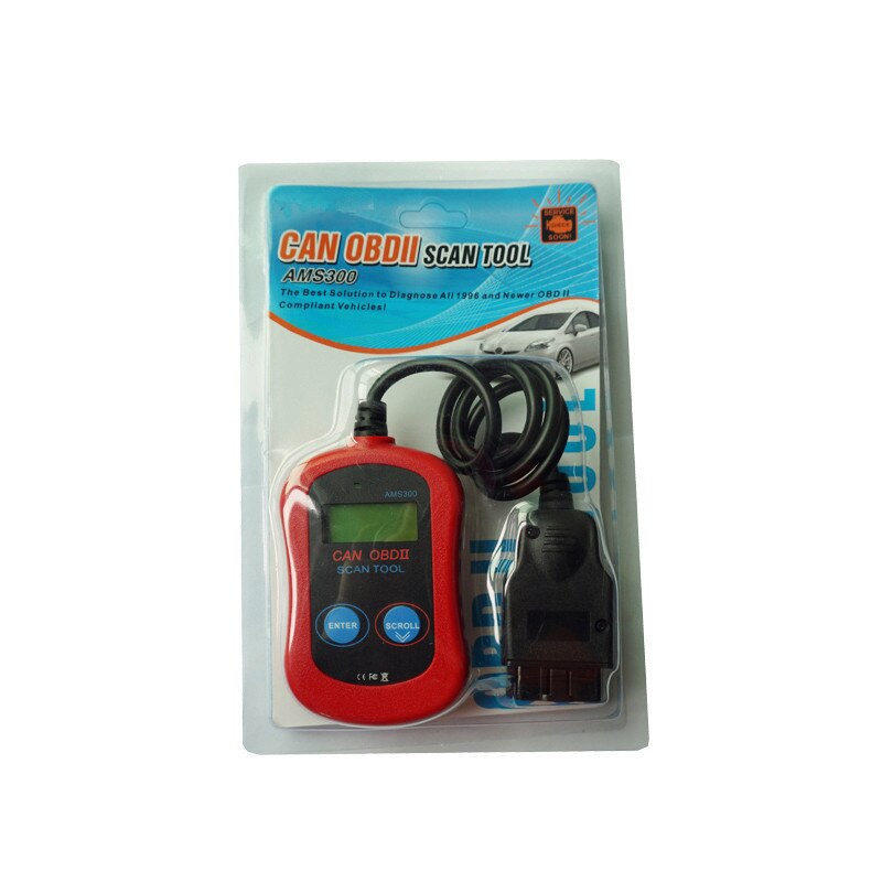 Diagnostic Scan Tool Vehicle Car LCD Display OBDII &amp;CAN BUS Code Reader Support all Protocols OBD Scannar OBD 2 Diagnostic Tool