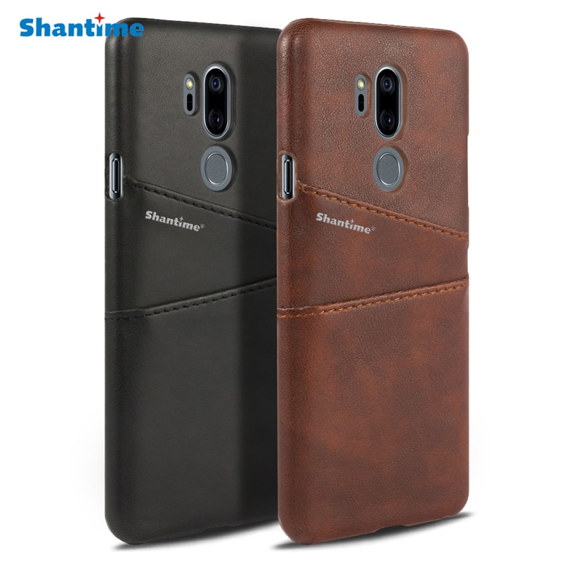 Luxury Pu Leather Wallet Case For LG G7 ThinQ Phone Bag Case For LG G7 ThinQ Business Card Slots Case