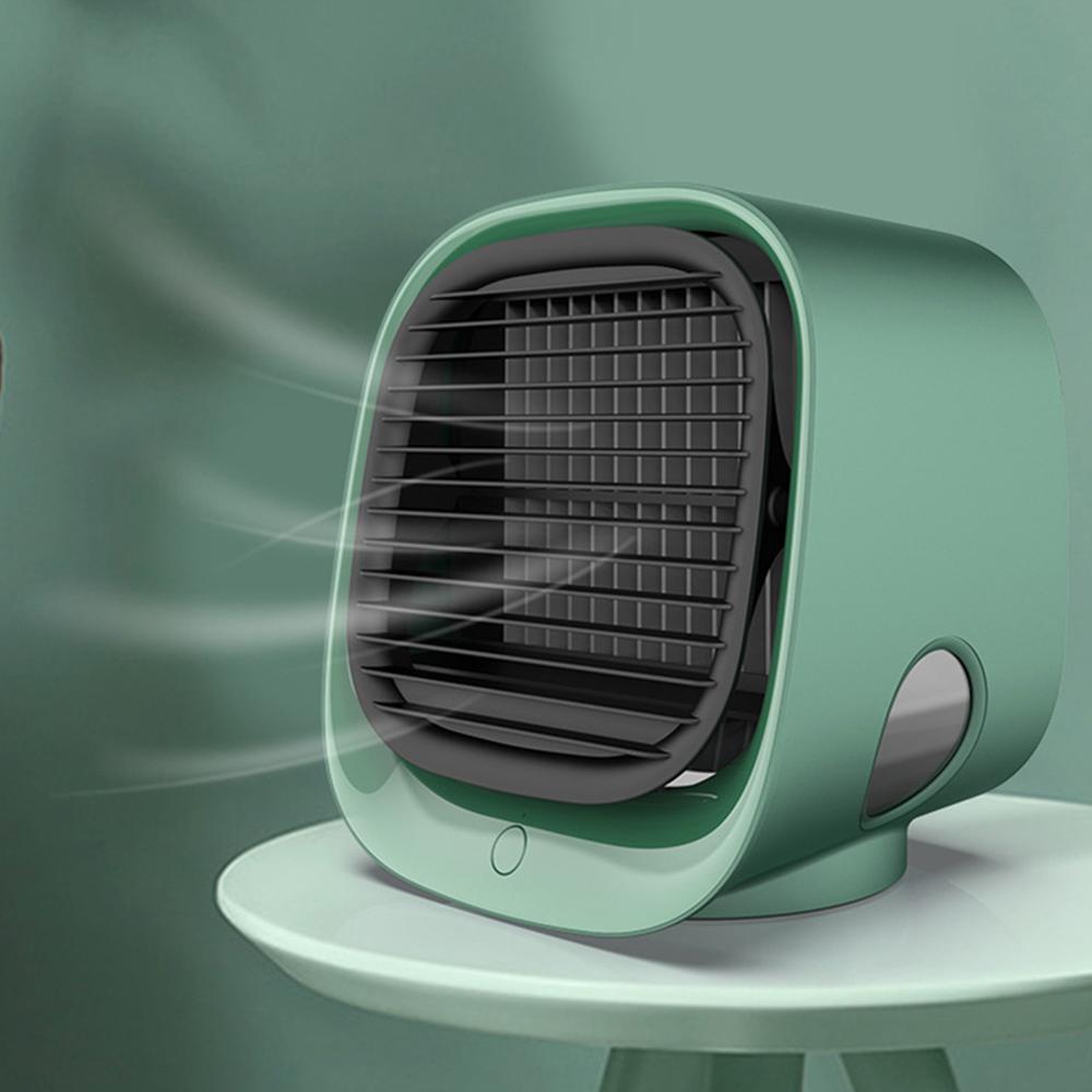Heimat Zimmer Büro Mini Klimaanlage Tragbare Luftkühler Luftbefeuchter Luftreiniger 3 Geschwindigkeiten Schreibtisch Ruhigen Lüfter luftkühlung: Möglichkeit 2