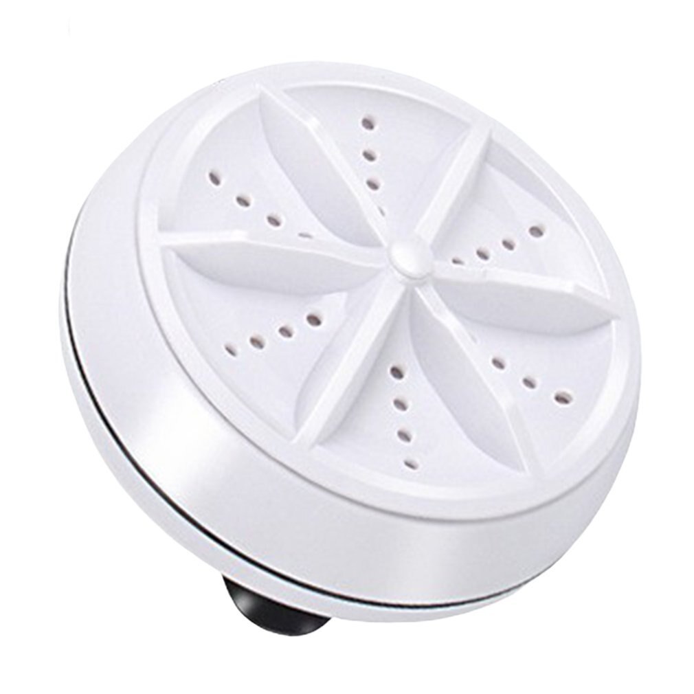 Mini Ultrasonic Washing Machine Portable Turbo Personal Rotating Washer Convenient Travel Home Business Travel USB: type A