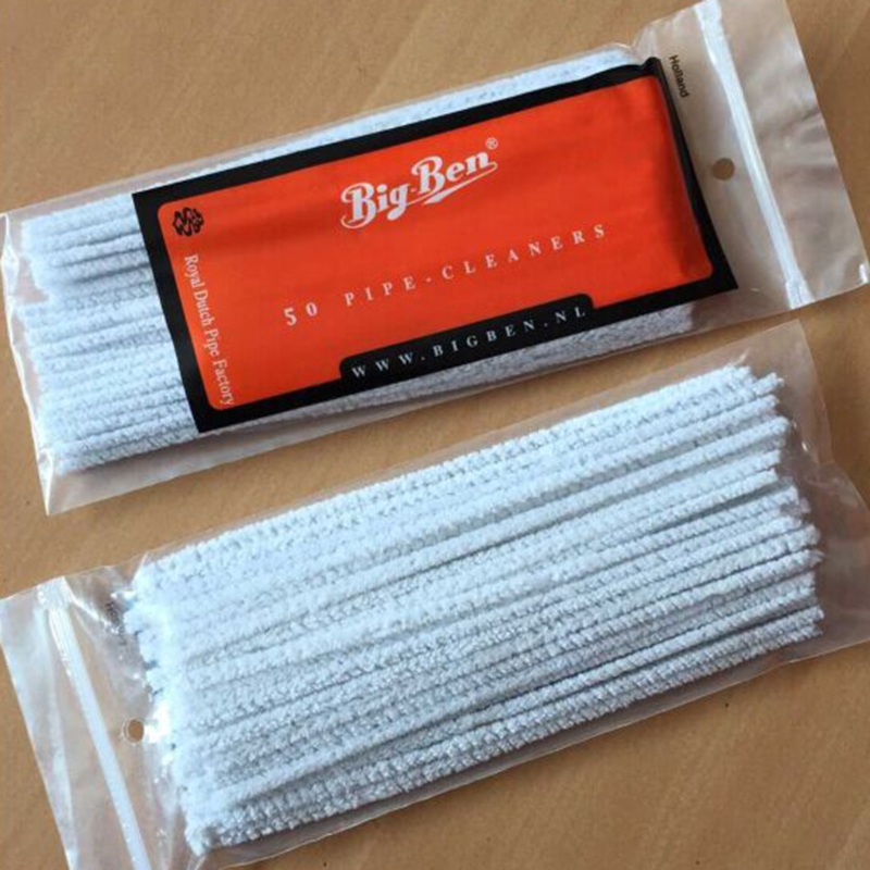 50 Stuks Pack Pratique Pipe Cleaner Bâtonnet De Tabac Tiges Outil De Nettoyage Staaf