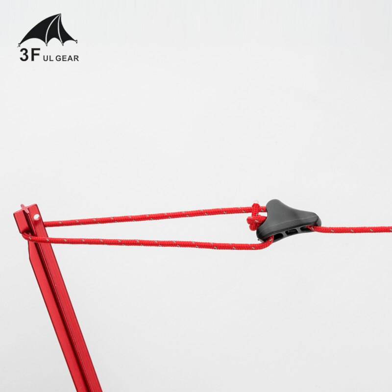 3F UL Gear – cordes réfléchissantes pour tente ou bâche, 4mm/2mm/1.5mm de diamètre, 2m/4m/20m
