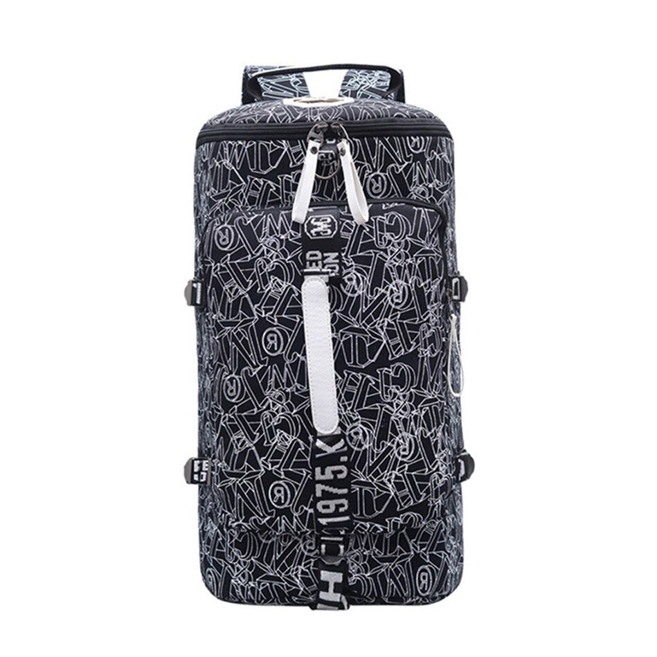 Bekende merken canvas dames reistassen voor dames met grote capaciteit, reisrugzak voor dames, multifunctionele crossbody tas: B