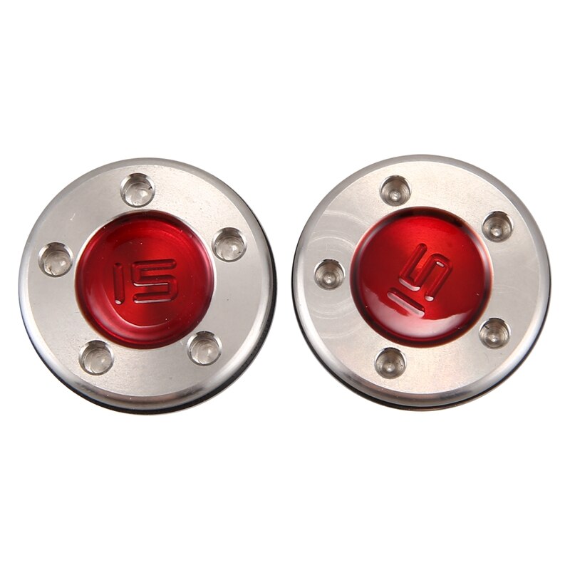 2Pcs Golf Putter Weights Red Putter Weight for Clubs Head