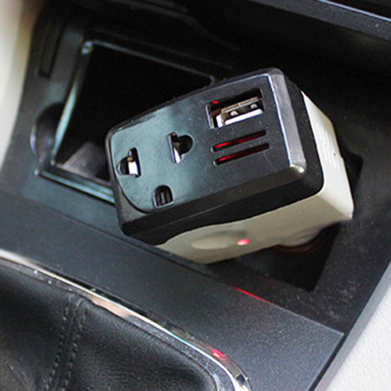 Auto Power Converter Adapter 10W DC12/24 V AV220V Auto Power Converter Adapter Omvormer USB Outlet Telefoon Oplader auto Accessoires