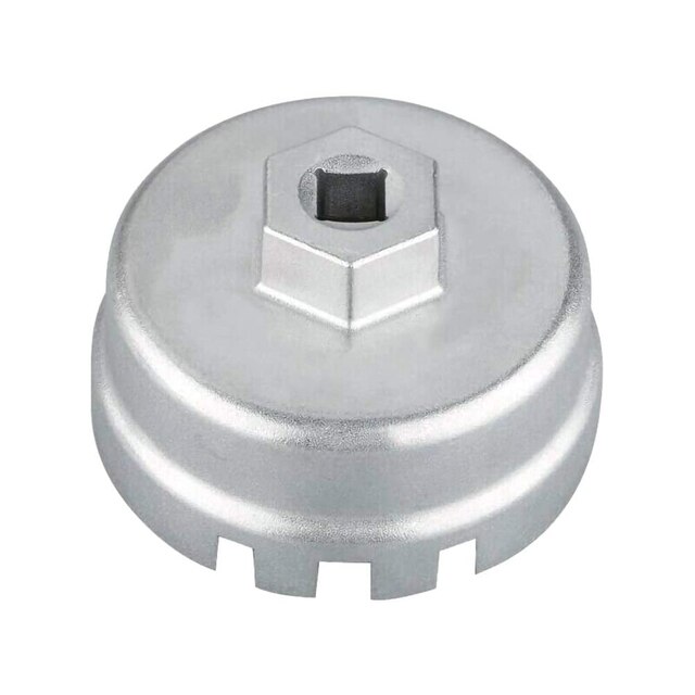 Strumento di rimozione della chiave del cappellaio della chiave del filtro dell&#39;olio del cappuccio dell&#39;automobile di alluminio 65 mm 14 flauti stile della cartuccia per Toyota Lexus Camry RAV4: Default Title