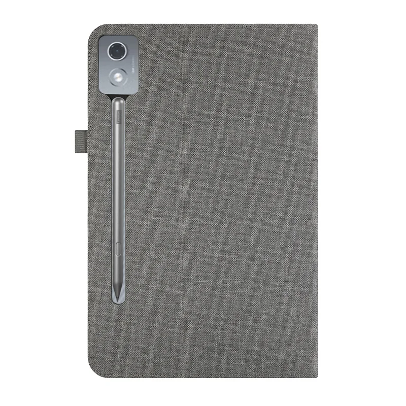Etui til lenovo idea tab pro, blødt cowboy-stativ, flip-cover til xiaomi pad pro 12.7 /  , idea tab 12.7  tb373fu tb375fc