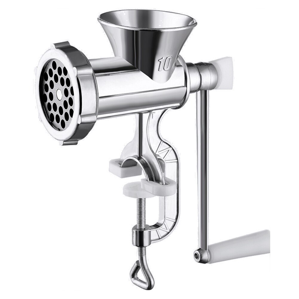 Manual Meat Grinder Hand Operated Beef Noodle Pasta Mincer Sausages Maker Gadgets Aluminum Grinding Machine Kitchen Tools