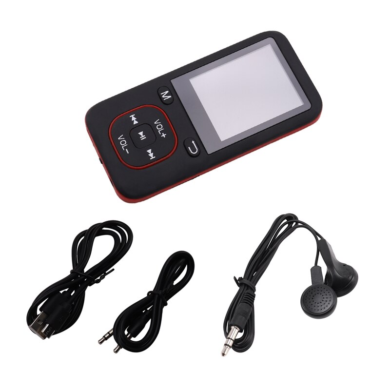 ZGPAX MP3 Player - 1.8 inch Screenless HD Noise Reduction - FM Radio E-book Video - Birthday Gift