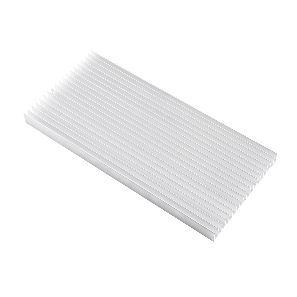 Disipador de calor de aluminio para luz LED de alta potencia, 300x140x20MM, , 1 unidad