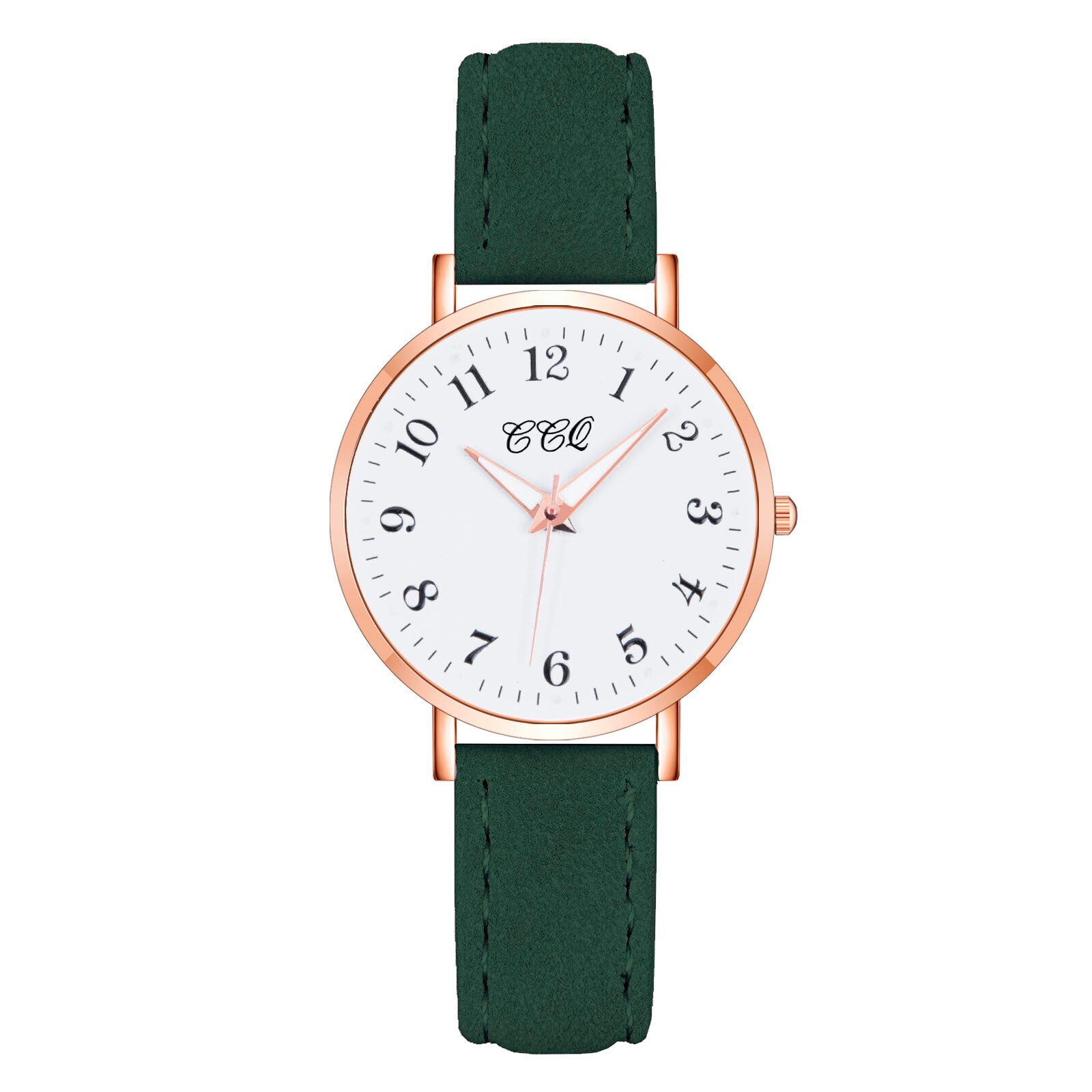 Horloges Vrouwen Mode Horloge Ccq Mode Populaire Dames Casual Quartz Horloge Lederen Band Horloge Luxe