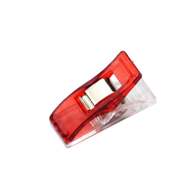 Clips de plástico multicolor para costura, pinzas de tela para Patchwork, artesanía, DIY colcha para el hogar, accesorios hechos a mano, herramientas de costura, 1/10 Uds.: B 10PCS