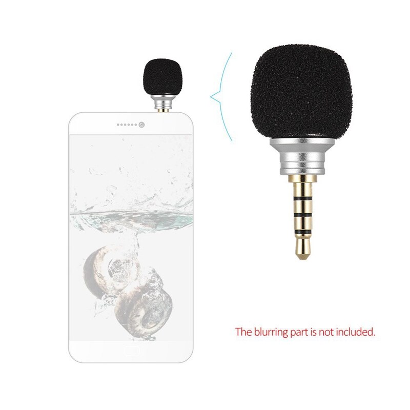 Mobiele Telefoon Smartphone Draagbare Mini Omnidirectionele Microfoon Micro-Telefoon Voor Recorder
