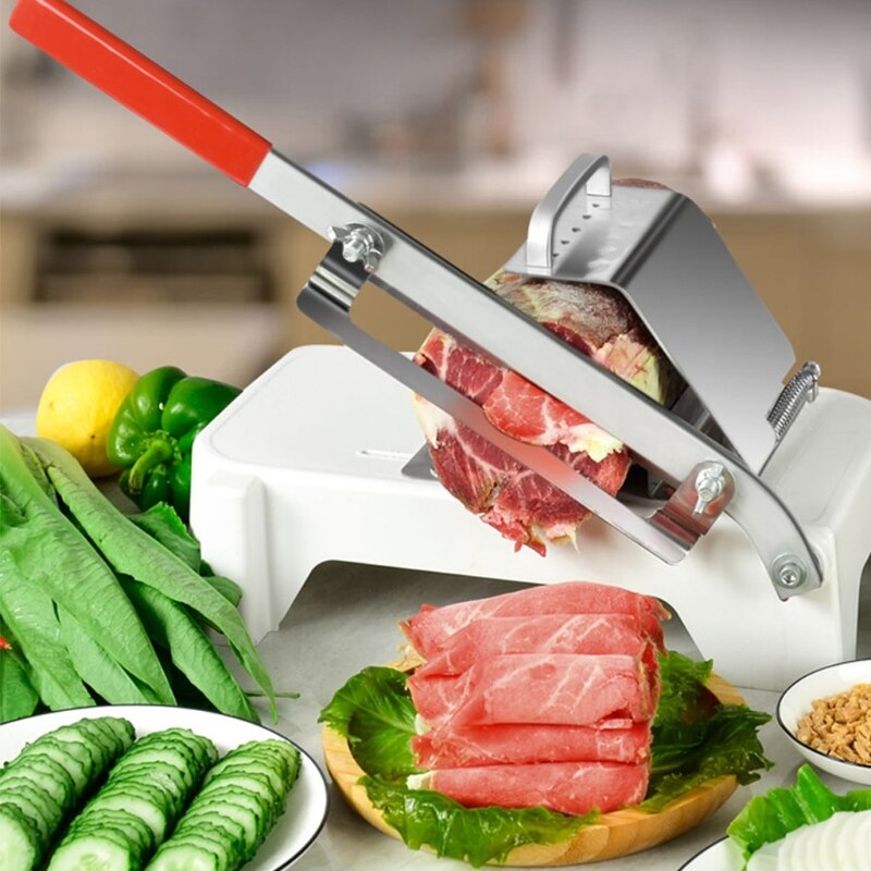Vegetable Cutting Machine Household Manual Meat Slicer Food Slicer Beef Meat Cutting Machine Kitchen Slicing
