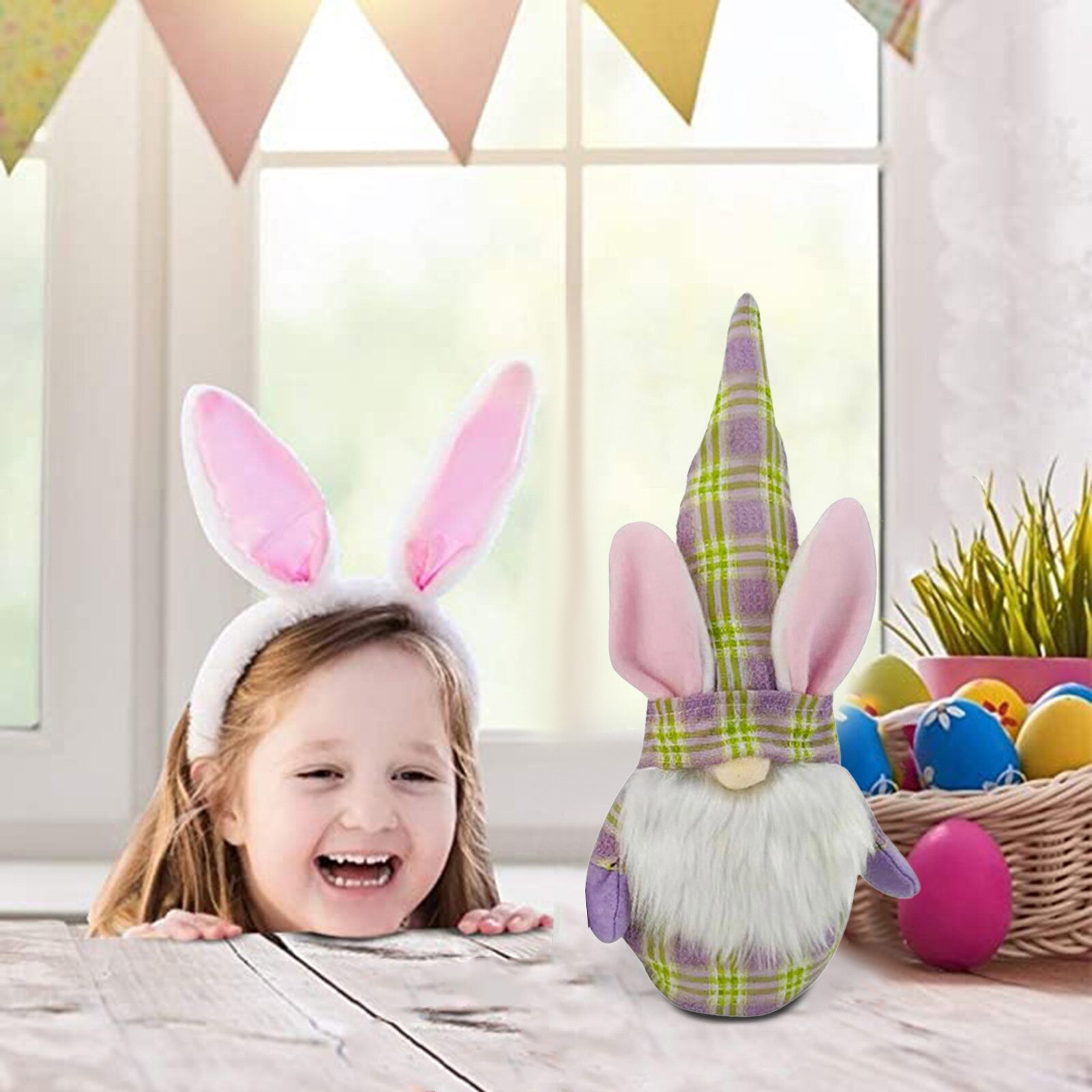 2PC Easter Bunny Gnomes Plush Toy Faceless Doll Ha... – Grandado