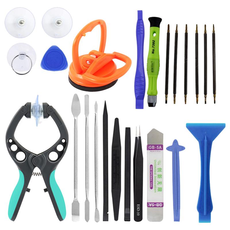 1 Set of 24 Pcs Mobile Phone Display Screen Repair Tools Phone Repair Tool Kit