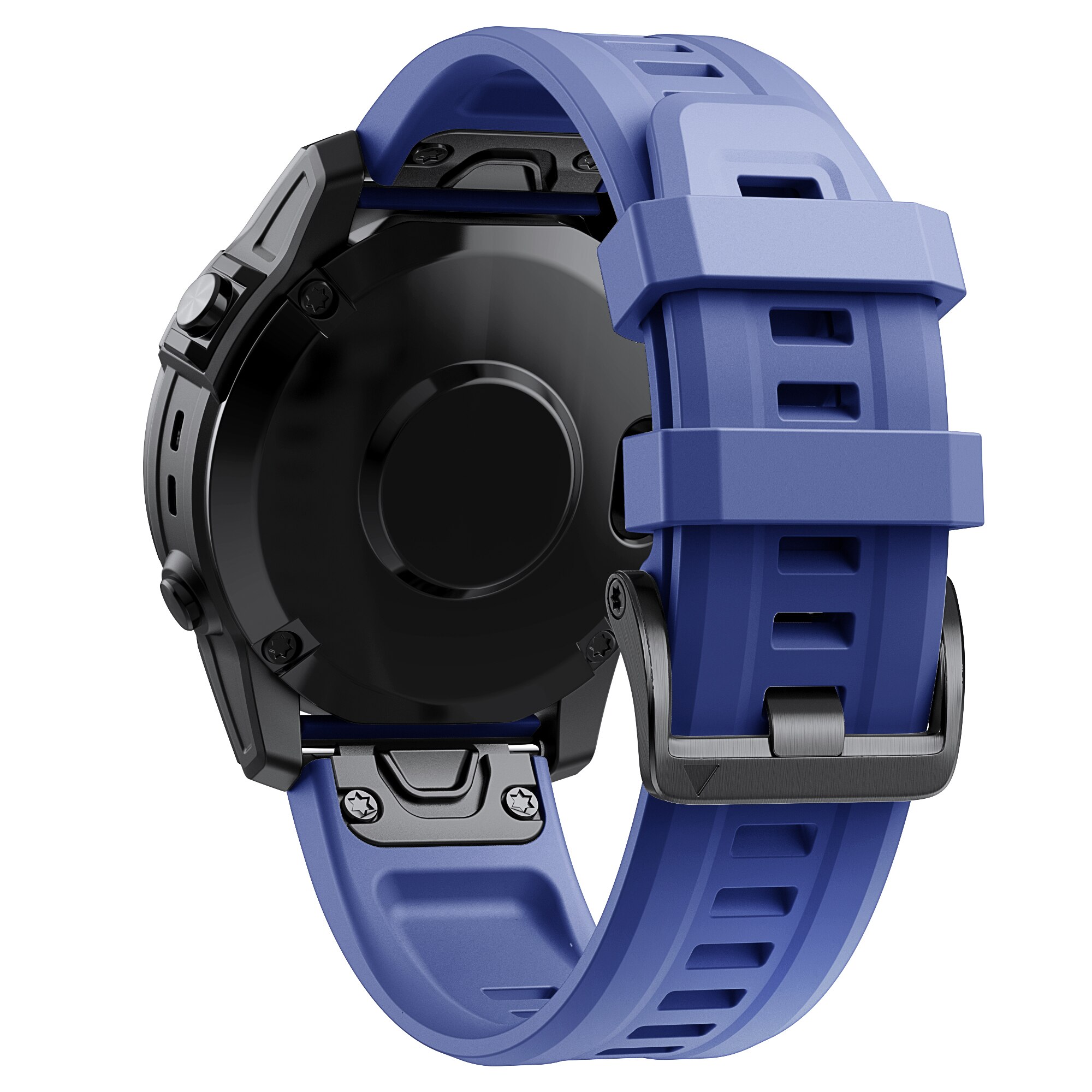 22 26mm Strap For Garmin Fenix7x/6x/6x Pro/5x/5x Plus Quick Fit Silicone Watchband for Fenix 5 6 7 Watch Bracelet Wristband: dark blue / 26mm