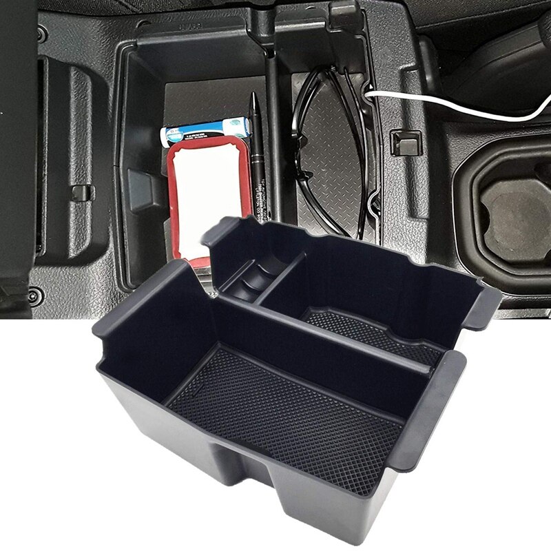 Center Console Organizer Tray For Jeep Wrangler Jl And Jlu ) Jeep Gladiator Jt Truck Car Accessories