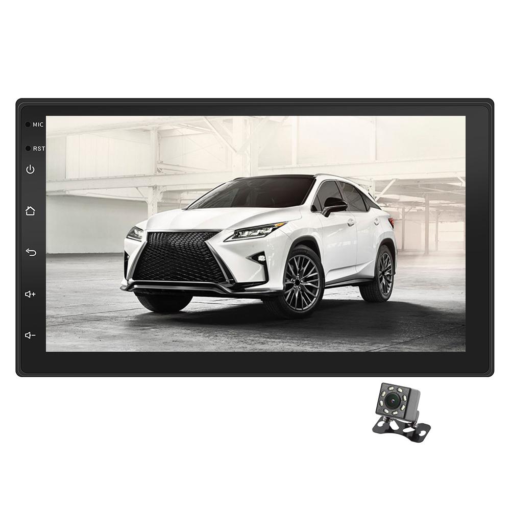 9218 4s Verbeterde 2 Din Android 9.1 Auto Stereo Gps Bluetooth Radio Head Unit 7 Inch MP5: with camera