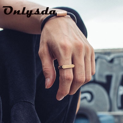 Anillo vikingo Onlysda, joyería geométrica de oro Vintage para hombre y mujer, los mejores de encanto OSR217