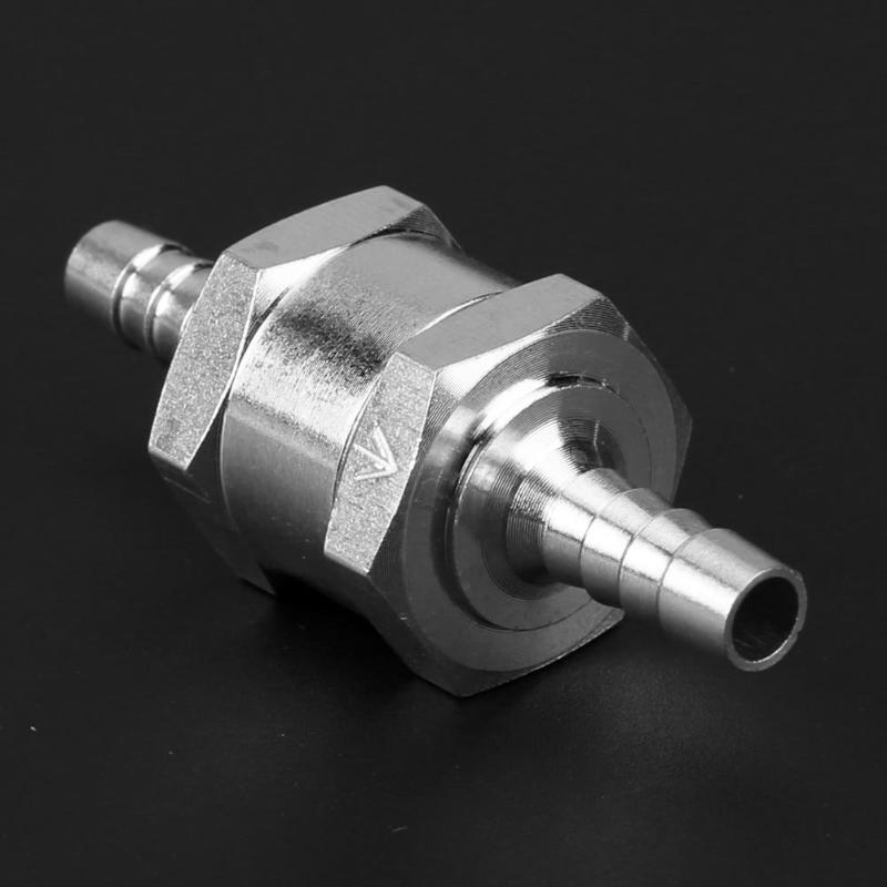 Kontraventil til aluminiumsbrændstof envejs benzin diesel auto bil skib helikopter motorcykel brændstofsystem tilbehør 6/8/10/12mm