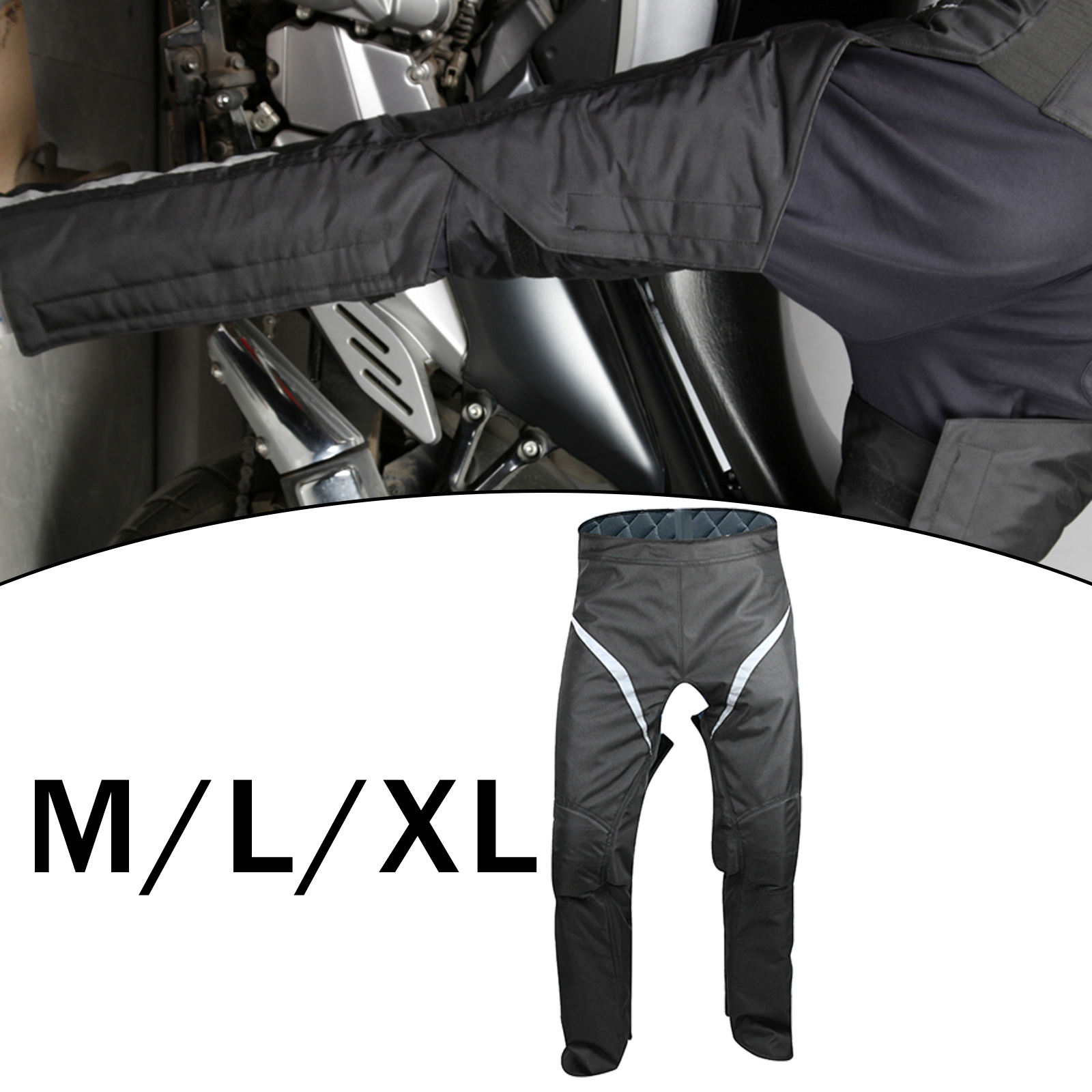 Leggings de moto imperméables et chauds, pantalons d&#39;équitation pour aventure de ski pendant les saisons froides, verrouillage de la température