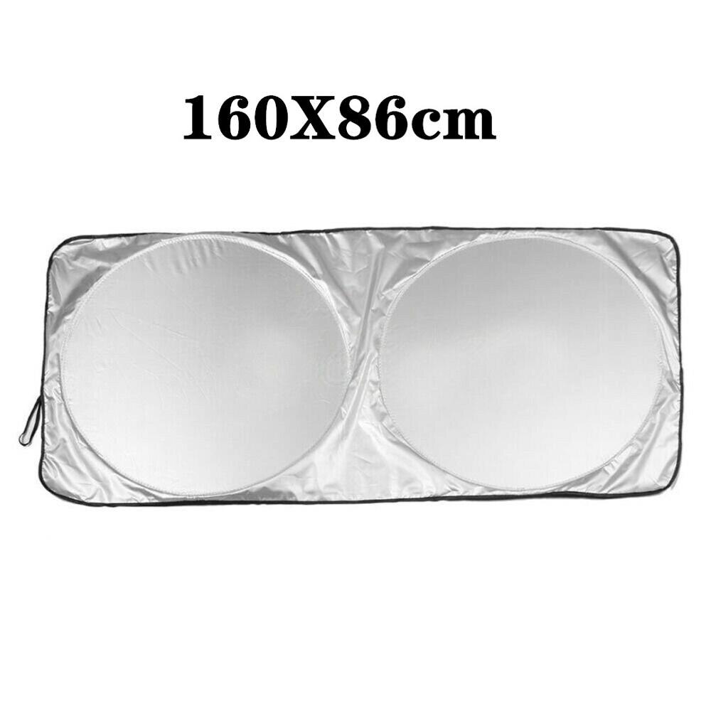 Car Windshield Sun Shade - Blocks UV Rays Sun Visor Protector, Sunshade To Keep Your Vehicle Cool And Damage Free: 160X86