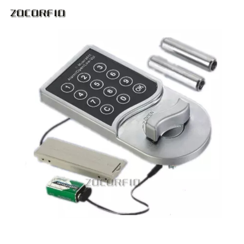 Smart Lock Touch Keypad Password Key Cabinet Door Lock Digital Electronic Security Coded For Drawer Combination Lock Locker