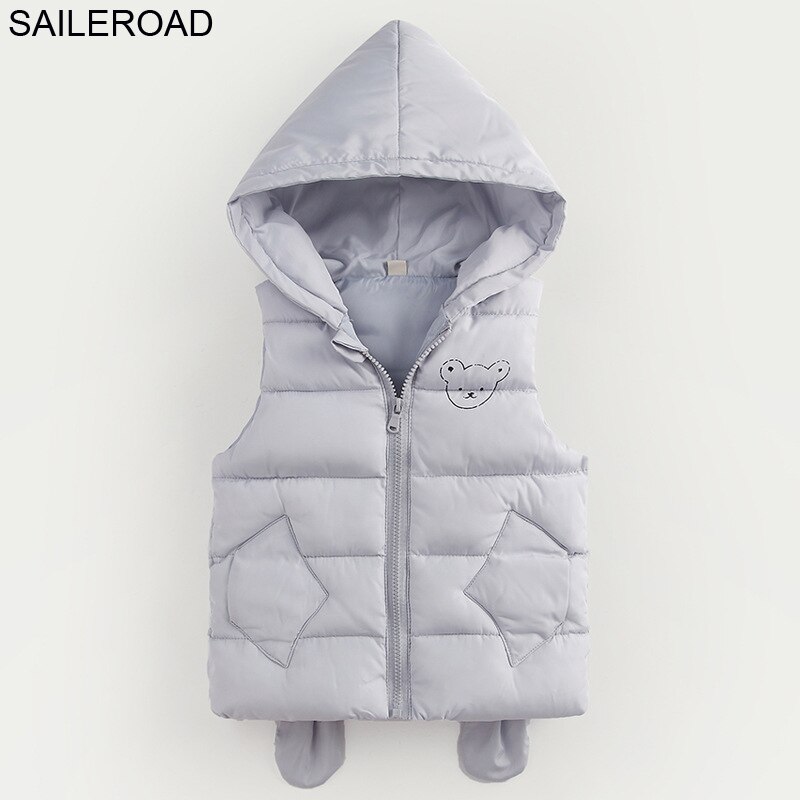 SAILEROAD Chaleco sin mangas para recién nacidos Chaleco sin mangas para bebés de 2-7 años Invierno Niños Otoño Chaquetas sin mangas para niñas Chaleco