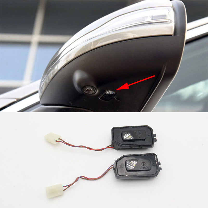 for Mercedes-Benz W205 W213 W222 GLB GLC X253 Car Wing Door Side Mirror Puddle LED Light Rearview Mirror Courtesy Lamp