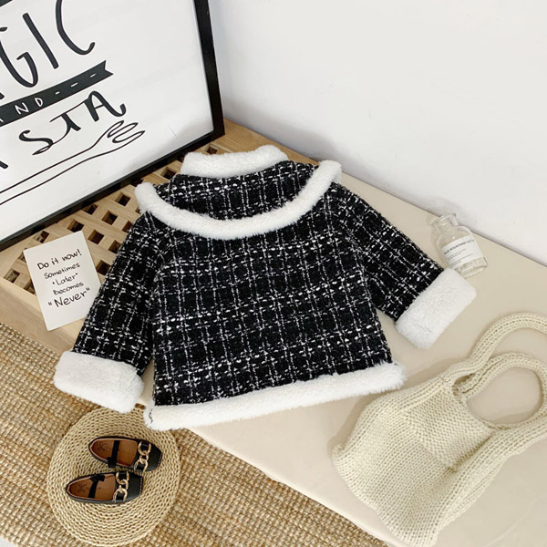 Wollen jas voor meisjes