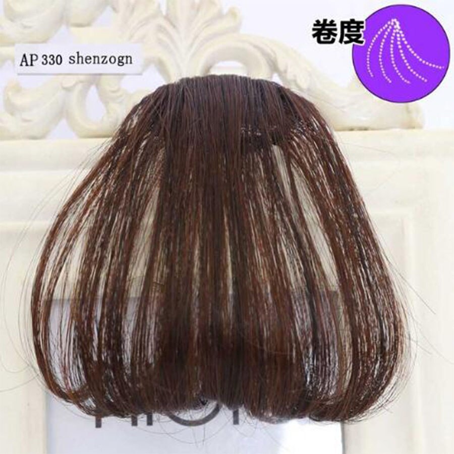 WEILAI Synthetische kurzen Pony haar Hitze Beständig synthetische frauen natürliche kurze haare Pony frauen haar Stück: 10