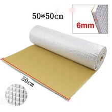 Parts Sound Insulation Mat Universal Auto Inner Soundproof Accessories: Orange