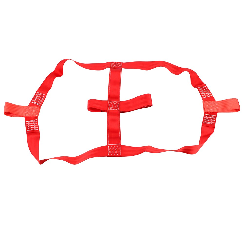 Universele Motorfiets Achterwiel Bevestiging Bevestiging Singels Riem Veilig Motor Transport Tie-Down Moto Accessoires: Rood