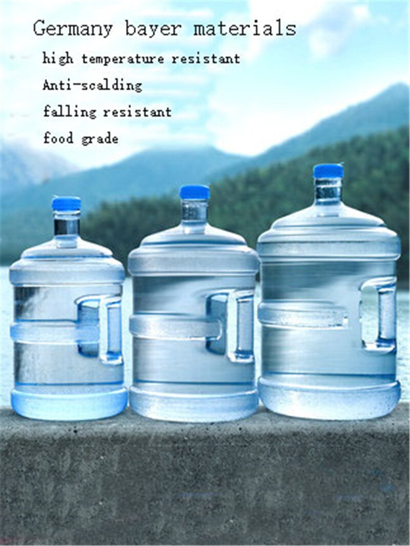 Gereinigtes wasser töpfe PC wasser Spender eimer tragbare Mineral wasser lagerung krug topf gläser 1pc
