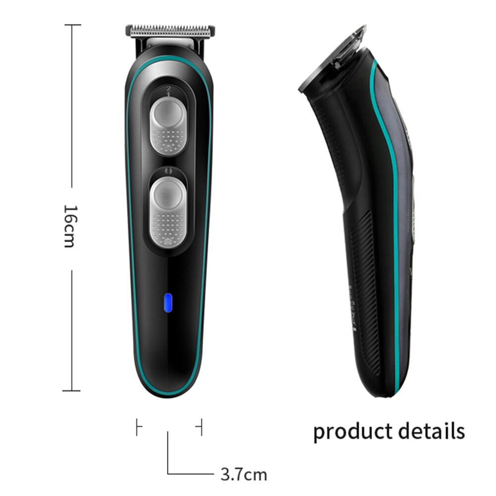 Toddlers Hair Clipper Rechargeable Trimmer Beard Trimer Grooming Kit Titanium Ceramic Blade Male Display Hair