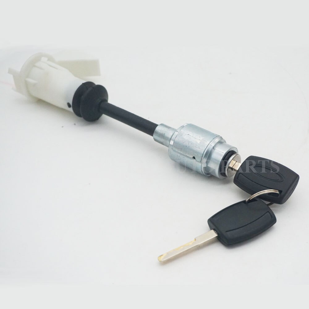 Motorhjelmudløsersæt reparationssæt nøgler kort type stang til ford / focus mk2 2004 3 m 5 ar 16 b 970ad 4556337