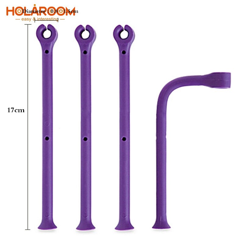 Holaroom 4 stuks glazen beschermer flexibele vaatwasser bekerhouder siliconen glasbeugel wijnglas hangend keukengereedschap