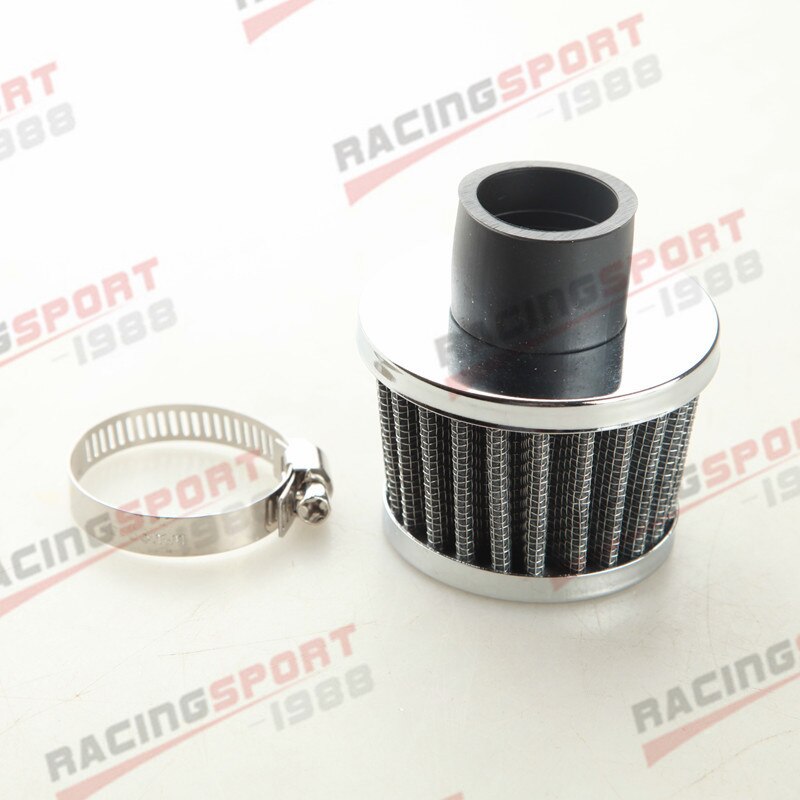 Universal 25mm 1" Car Cold Air Intake Filter Turbo Vent Crankcase Breather