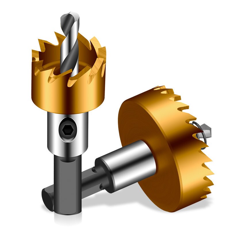 12-100mm HSS Bohrer Bit high speed stahl Loch Sah für Edelstahl Aluminium legierung Stahl Metall bohrer Bits