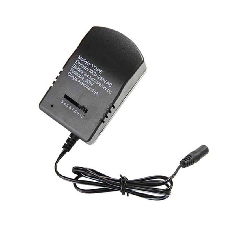 30W Multifunctionele Verstelbare Power Adapter 3-12V Multifunctionele Opladen Schakelaar Power Adapter Eu plug