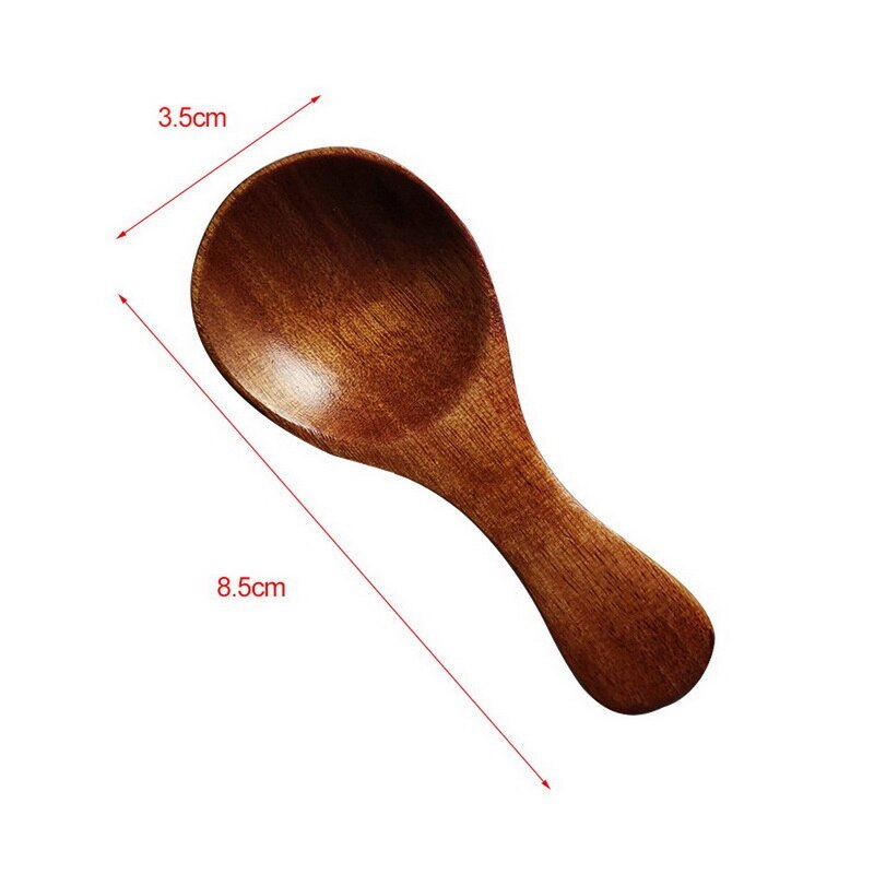 Wooden Large Soup Scoops Long Handle Cooking Scoop Wood Ramen Rice Spoon Soup Ladle Catering Tableware Kitchen Tools: B