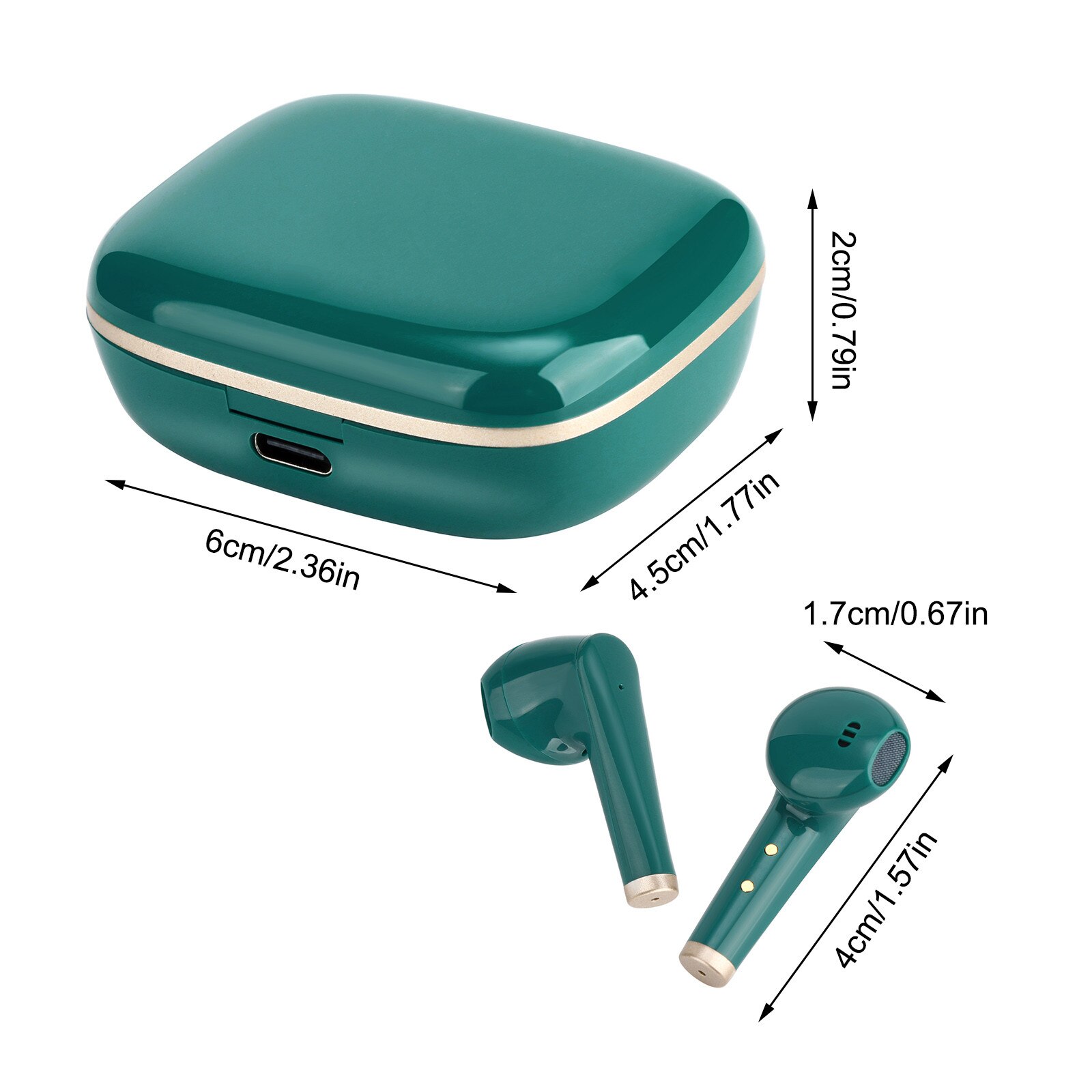 F50 bluetooth 5.0 oordopjes, bluetooth draadloze oordopjes, sport oordopjes, headset voor smartphone, iphone, samsung, xiaomi, huawei #g30