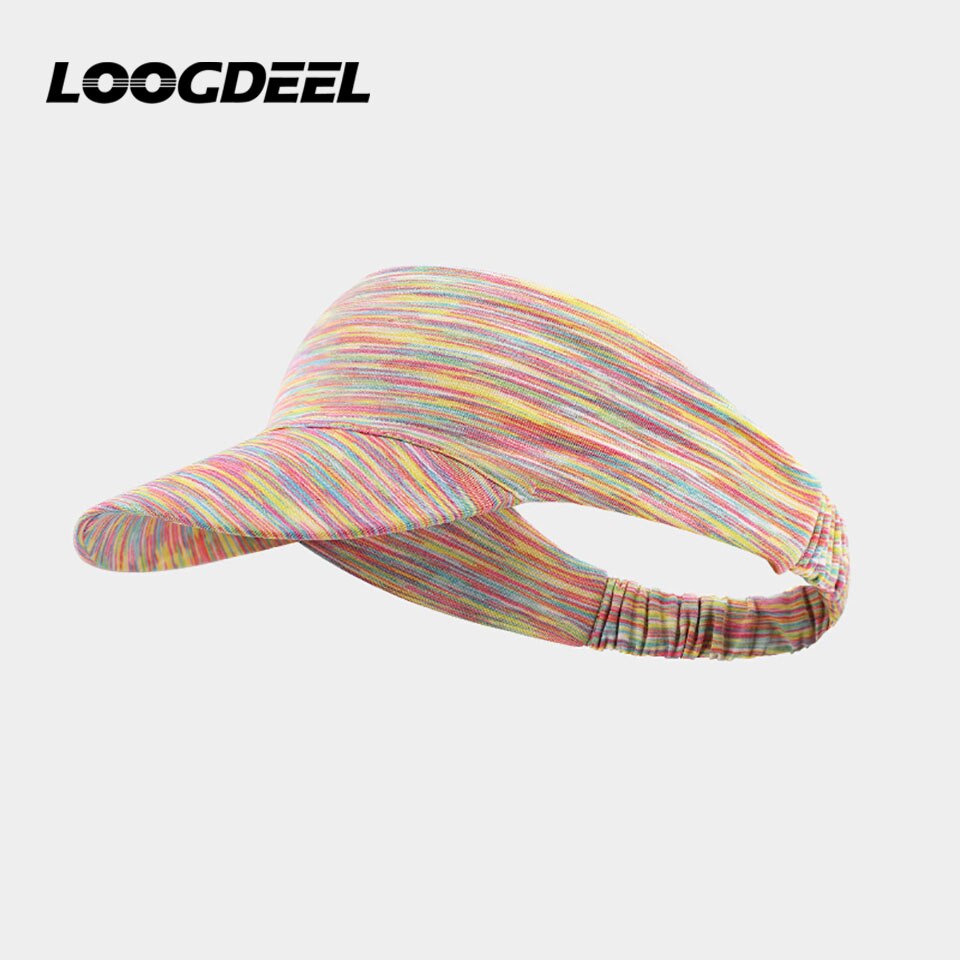 LOOGDEEL cappello sportivo protezione UV parasole berretto in tessuto elasticizzato copricapo da ciclismo corsa pesca Fitness uomo donna Bandana: 01