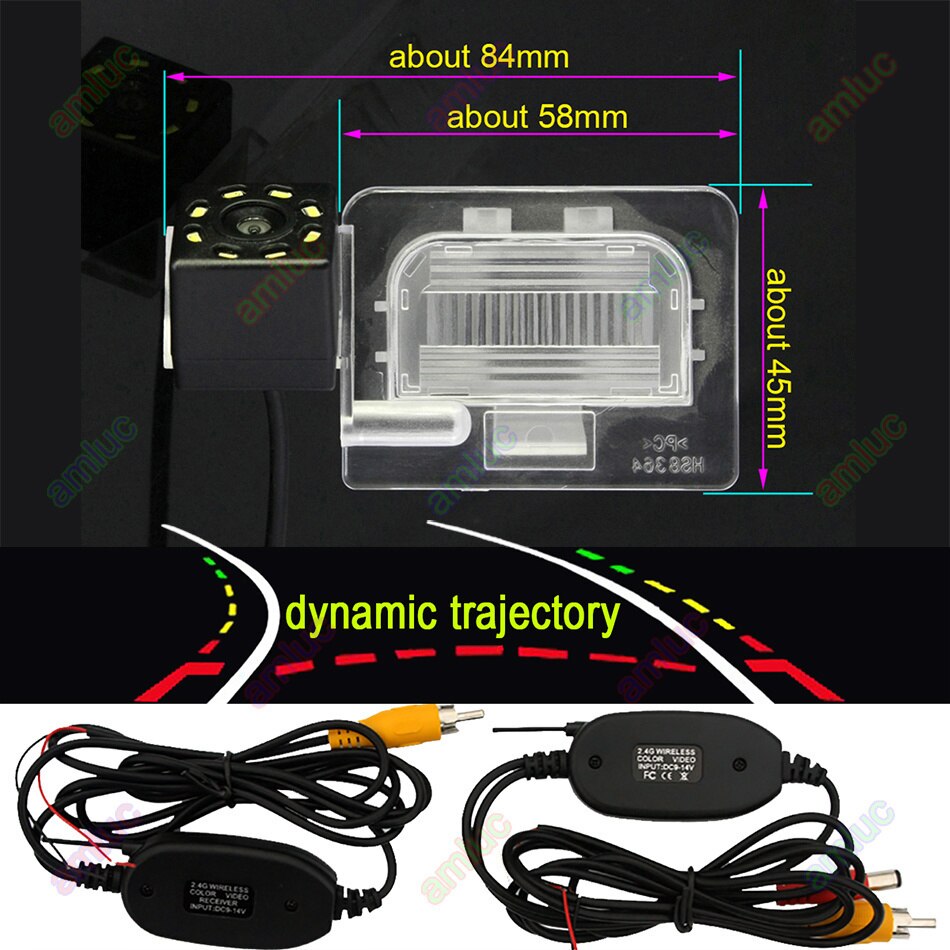 For Kia K5 Optima JF Forte K3 Cerato YD Cerato Rio Car Reverse Parking Rear View Wireles Vehicle Camera