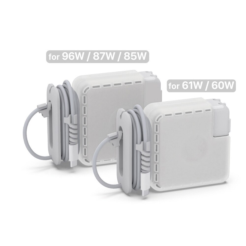 Travel Cord Organizer Compatible for Apple Macbook Charger Protective Case for USB C Power Adapter 29W 61W 60W 87W 16.5V 20.3V