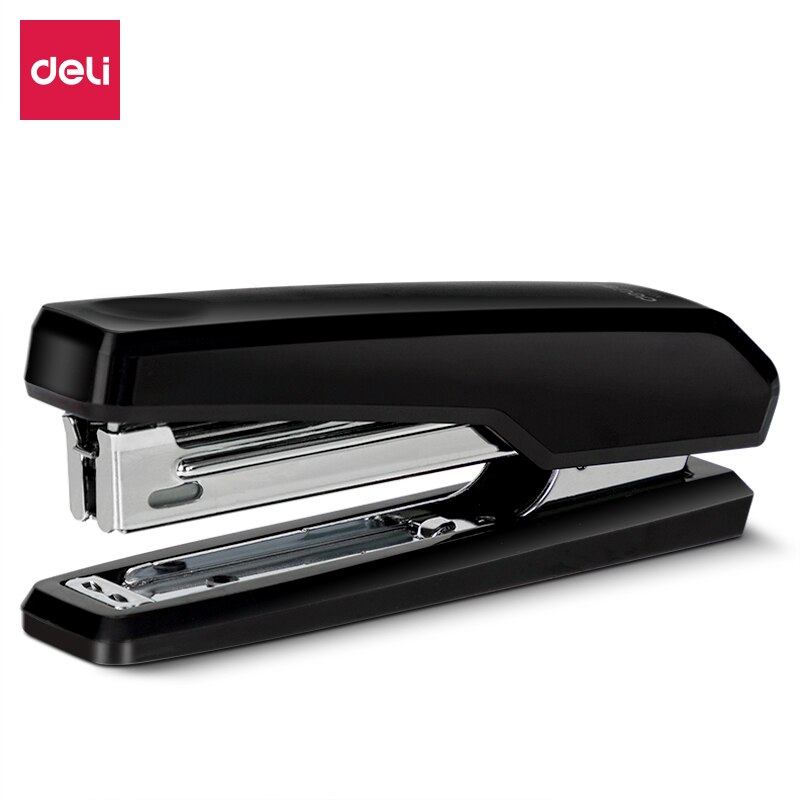 DELI 0229 Stapler desk set 10 # staples durable paper stapling color school supplies stationery &amp;amp; office accessories: BLACK