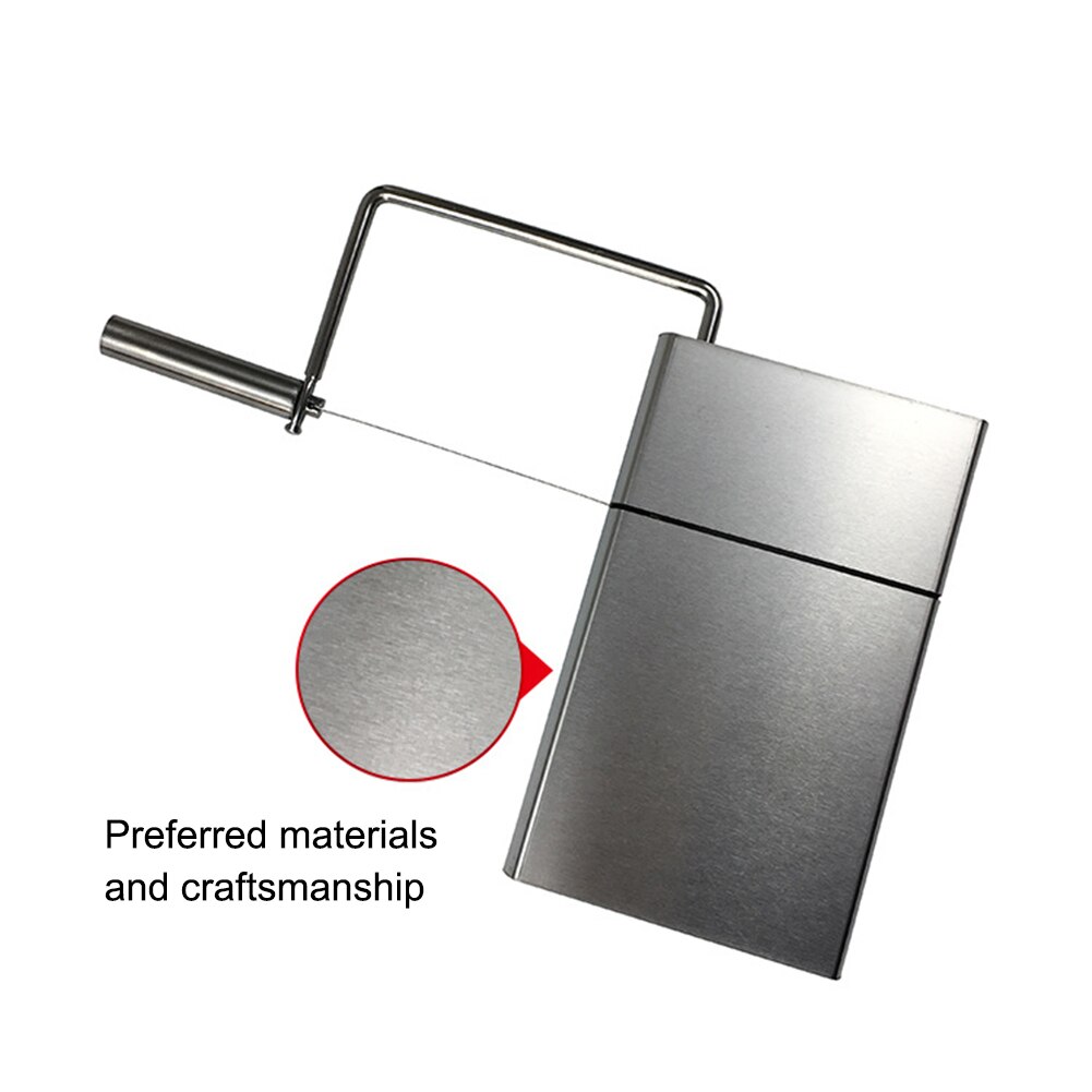 Herramienta para cortar queso, 21x12,8x2,4 CM, , 5 cables, acero inoxidable